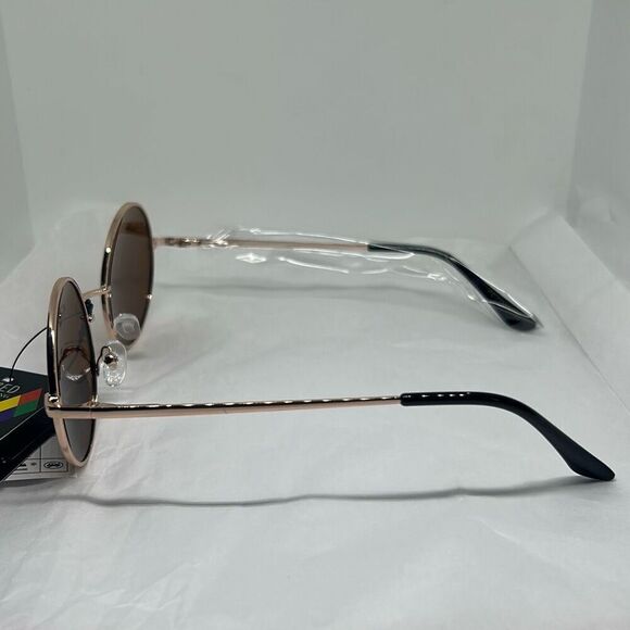 Polarized Mirrored Round Hippie Sunglasses – Model PZ-711050 - Picture 2 of 3